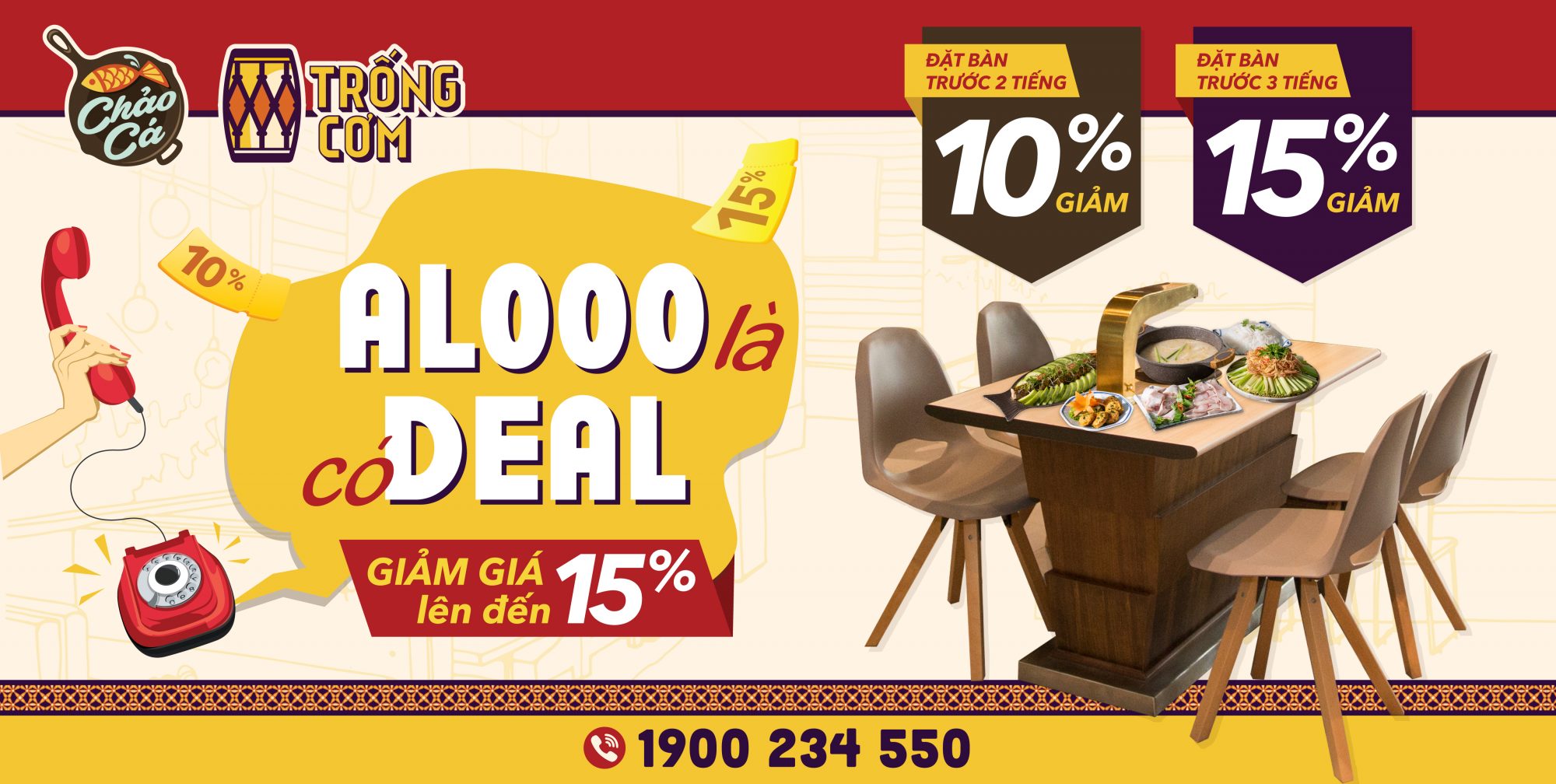 ALO CHẢO CÁ – NHẬN DEAL HỜI QUÁ XÁ